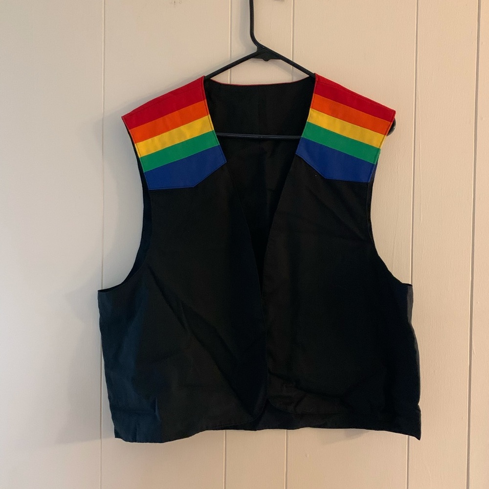 PRIDE Rainbow Dress 🌈 w/ vest set - Picture 5 of 6